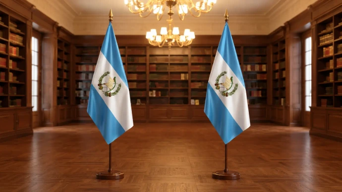 pabellón de guatemala en asta