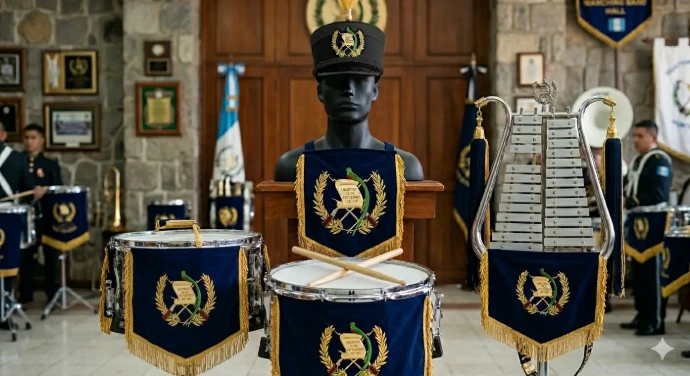 Estandartes para bandas de marcha Guatemala