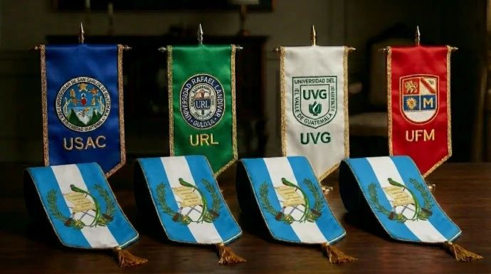 estandartes para carreras universitarias y colegios