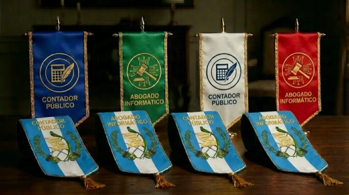 estandartes para colegios y universidades
